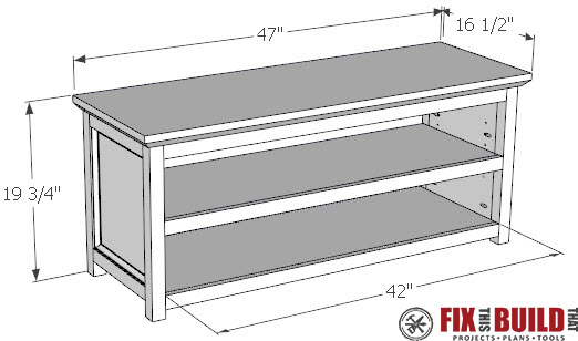 Shoe Storage Bench - Spruc*d Market Shoe Storage Bench - Spruc*d Market
