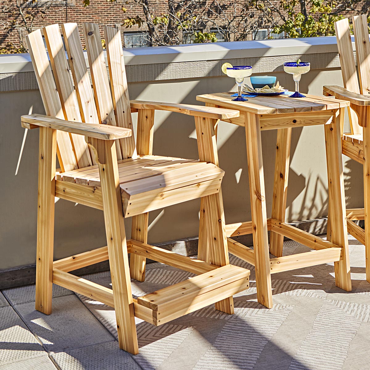 High Style Adirondack Chair Pair Spruc D Market