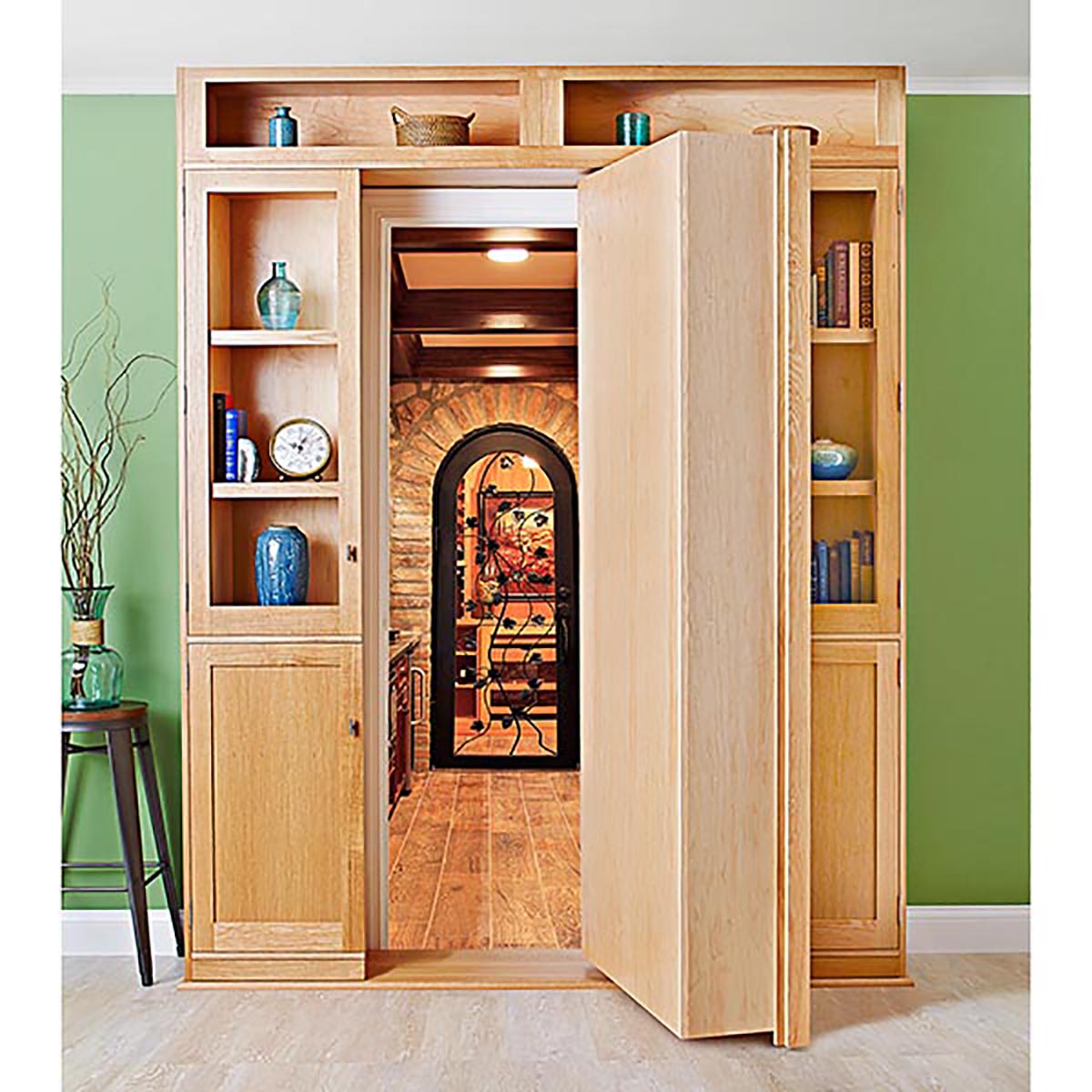 Hidden-door Bookcase - Spruc*d Market