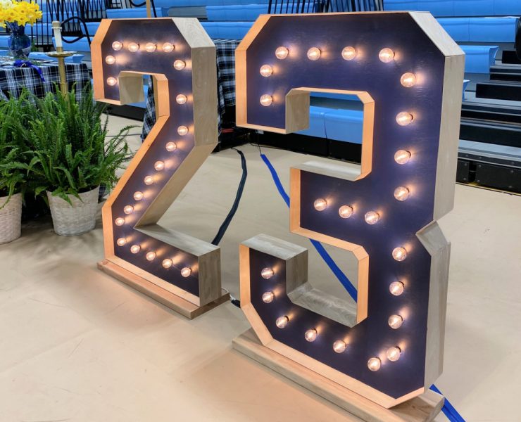 4 foot marquee numbers